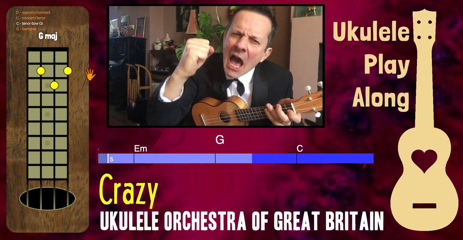 Ukulele Play AlongALL SONGSCrazy