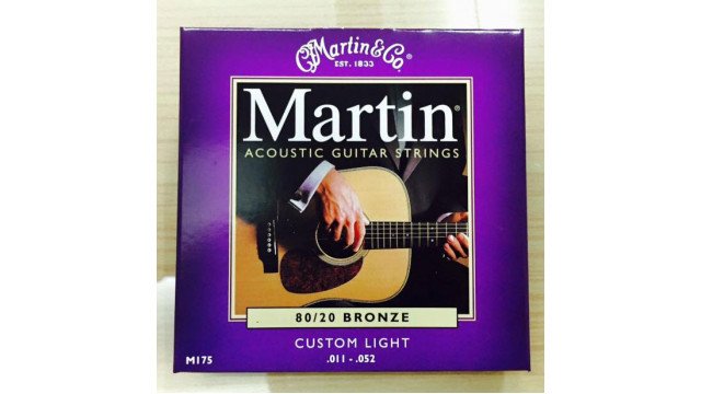 MARTIN M175 ACOUSTIC GUITAR 80/20 BRONZE CUSTOM LIGHT